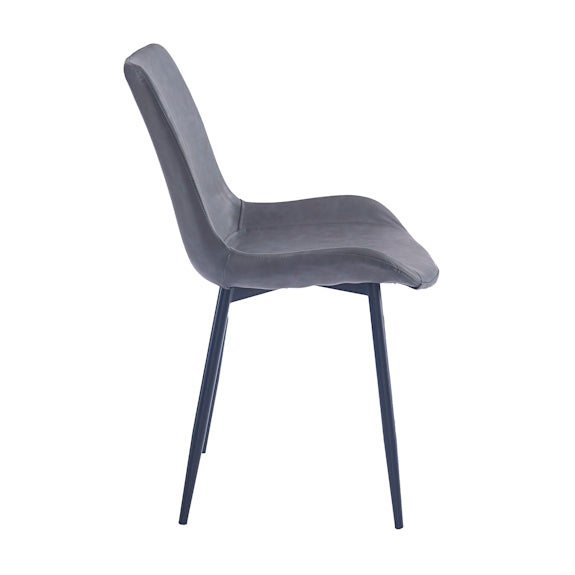 Apollo Dining Chair - Grey/Black
