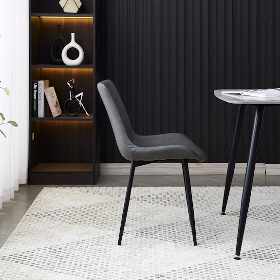 Apollo Dining Chair - Grey/Black