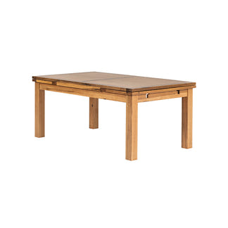 Arbor 180-280cm Extension Timber Dining Table - Marri/Natural