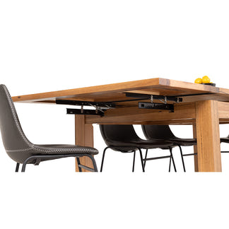 Arbor 180-280cm Extension Timber Dining Table - Marri/Natural