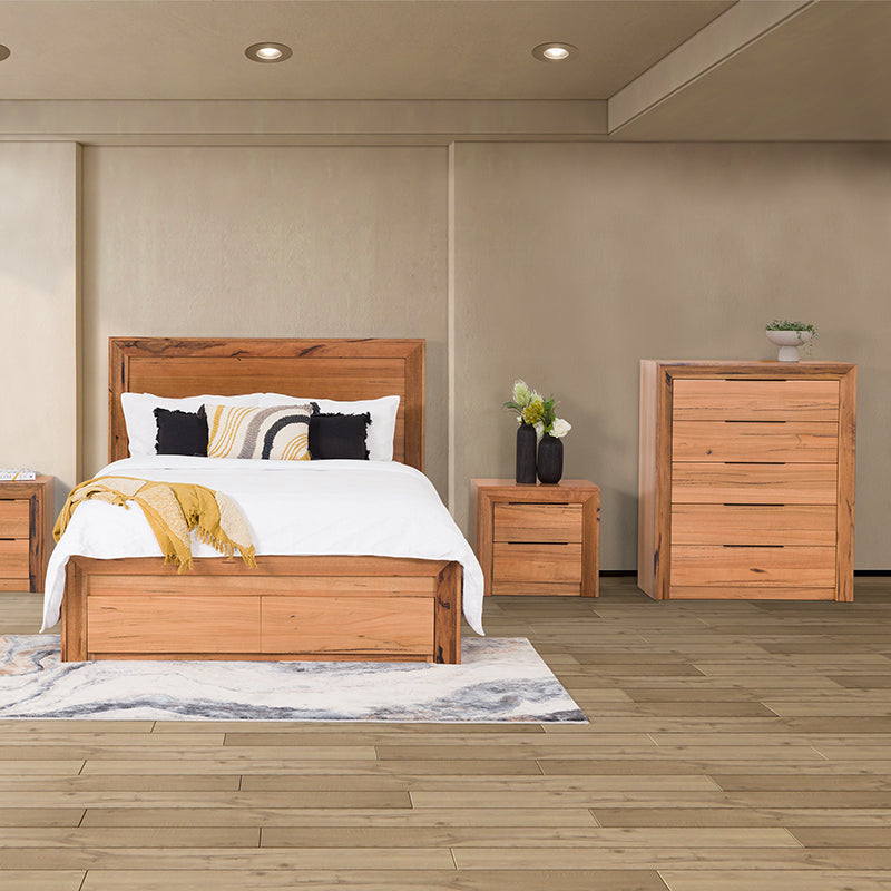 Arbor 5 Drawer Tallboy - Marri/Natural