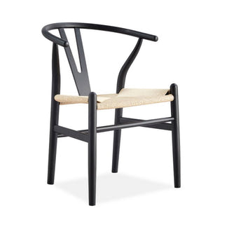 Arc Dining Chair - Black/Natural