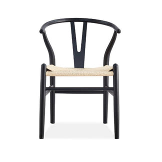Arc Dining Chair - Black/Natural