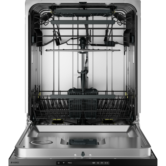 ASKO 60cm BI Logic Dishwasher - Black Steel