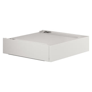 ASKO Laundry Stacking Kit with Slide-Out Basket - White