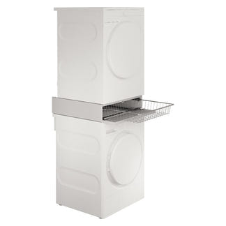 ASKO Laundry Stacking Kit with Slide-Out Basket - White