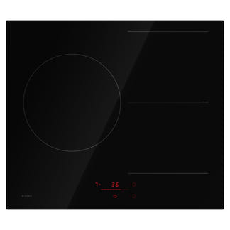 Asko 60cm 3 Zone Bridge Induction Cooktop - Black