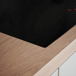 Asko 60cm 3 Zone Bridge Induction Cooktop - Black