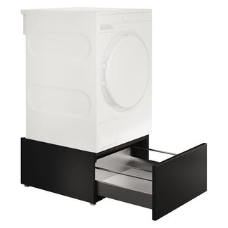 ASKO Laundry Pedestal with Storage Drawer - Graphite Black