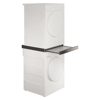 ASKO Laundry Stacking Kit with Slide-Out Shelf - Titanium