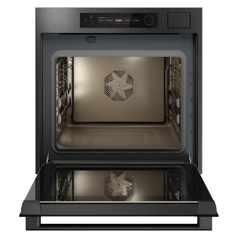 ASKO 60cm Built-In Combination Steam Oven with 28 Functions - Black Steel (Craft Series 6)