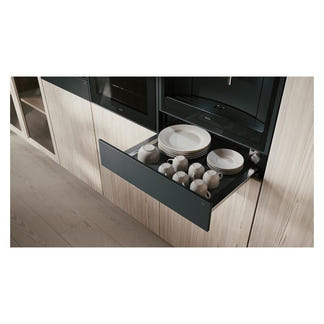 ASKO 14cm Built-In Warming Drawer - Graphite Black (Craft)