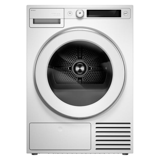 ASKO 9kg Heat Pump Condenser Dryer - White (Style)