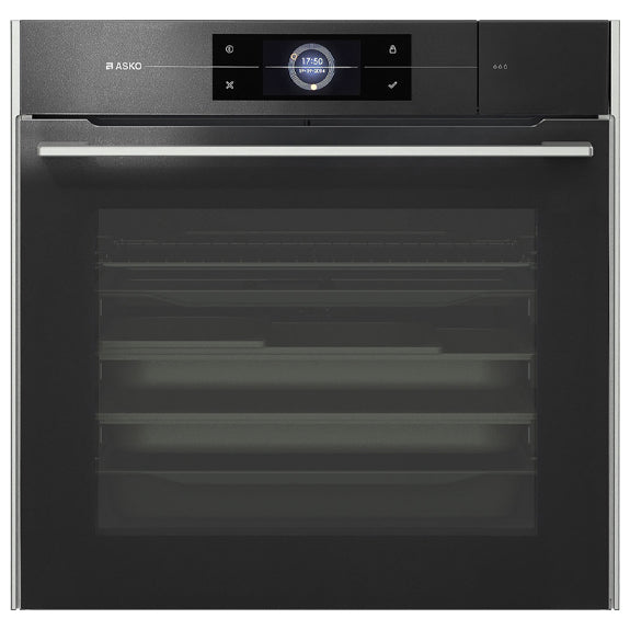ASKO Elements 60cm Pure Steam Oven - Pearl Black