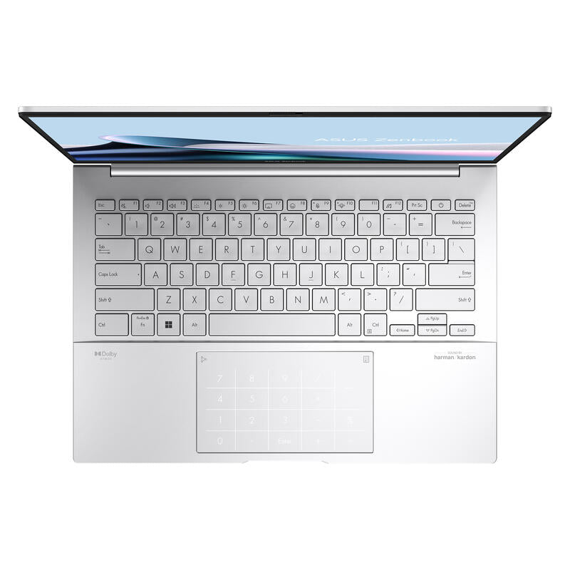 ASUS 14" Intel Core Ultra 16G 1TB WIN11 Home Touch Screen - Foggy Silver