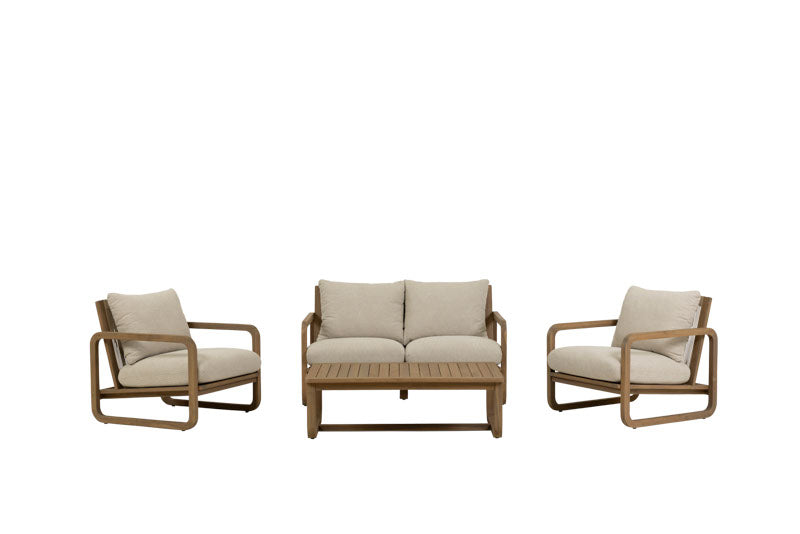 Austin 4 Piece Patio Lounge Set