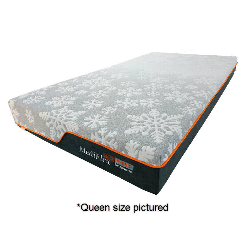Avante MediFlex Hybrid Long Double Mattress - Plush
