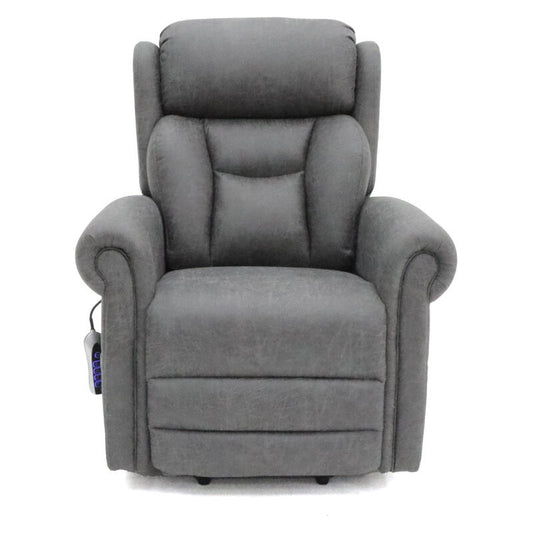 Avante Bolton Standard Lift Recliner Chair - Carbon Fabric