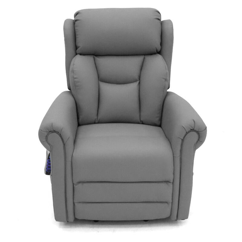 Avante Bolton Petite Lift Chair - Shale Leather