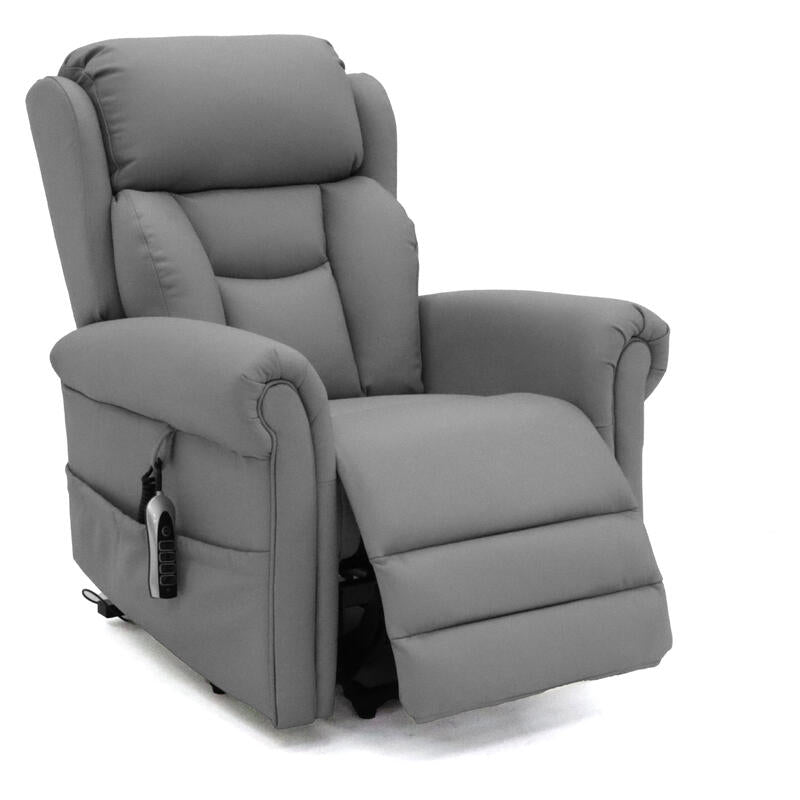 Avante Bolton Petite Lift Chair - Shale Leather