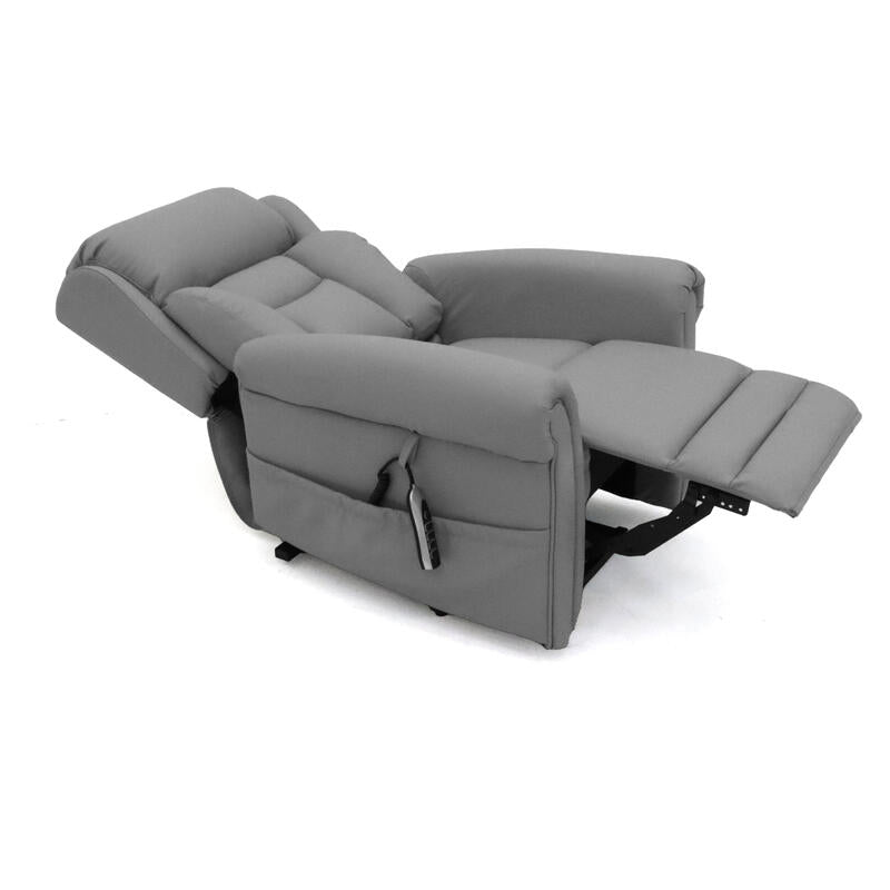 Avante Bolton Large Lift Chair - Shale Leather