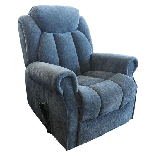Avante Ashley Lift & Recliner Arm Chair with Standard Fabric - Blue