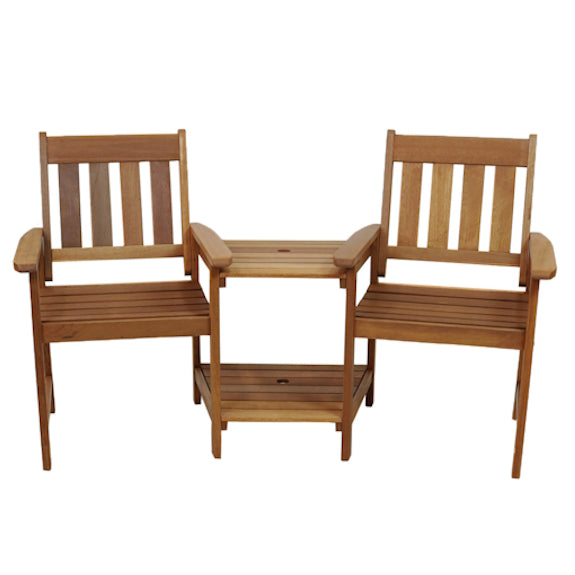 Avoca Jack & Jill Timber Outdoor Set - Teak Oil
