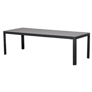 Azura Outdoor 1490-1940mm Extension Dining Table - Gunmetal