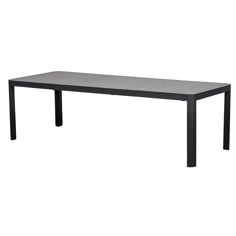 Azura Outdoor 1490-1940mm Extension Dining Table - Gunmetal