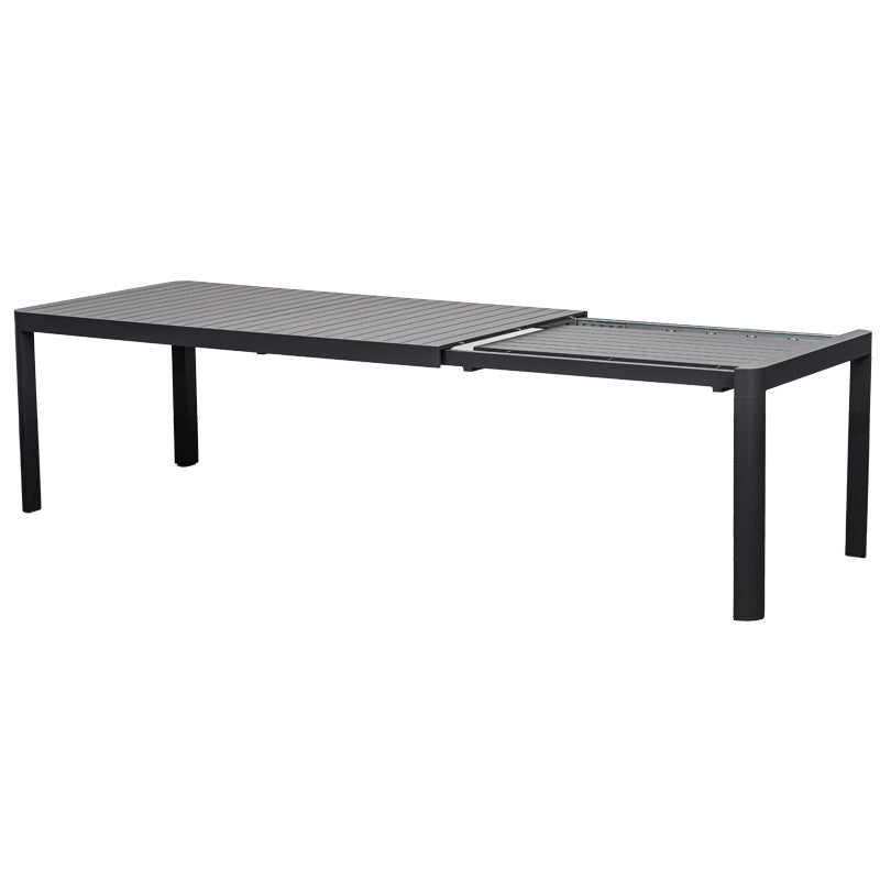 Azura Outdoor 1490-1940mm Extension Dining Table - Gunmetal