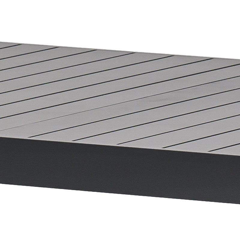 Azura Outdoor 1490-1940mm Extension Dining Table - Gunmetal