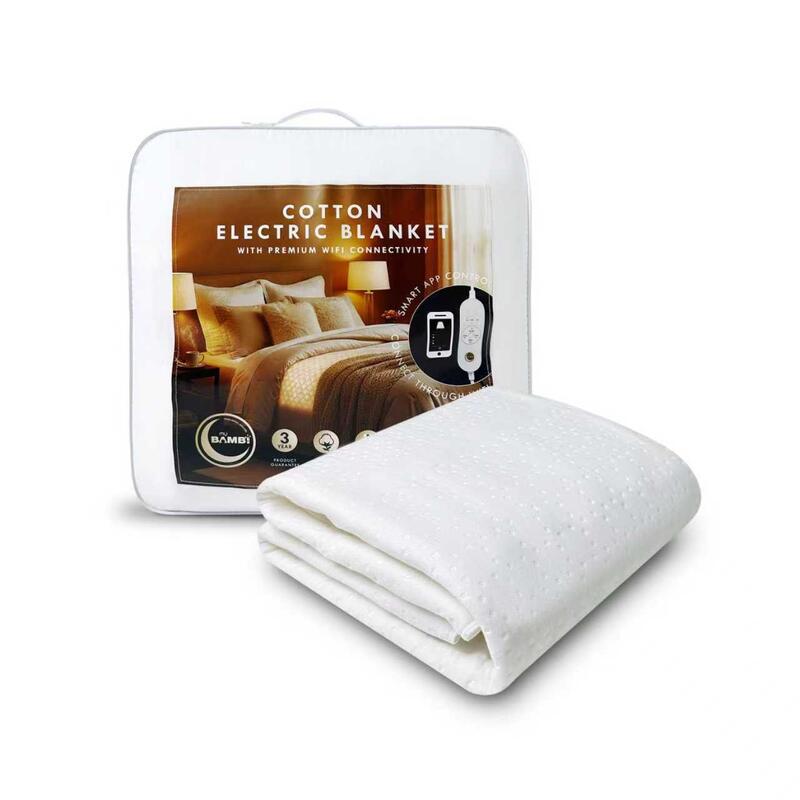 BAMBI ELECTRIC BLANKET BAMBI WIFI COTTON LEFT CONTROL LONG SINGLE LONG SINGL