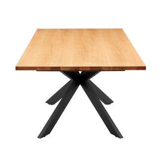 Barlow 7 Piece Timber Dining Suite - Black/Beige