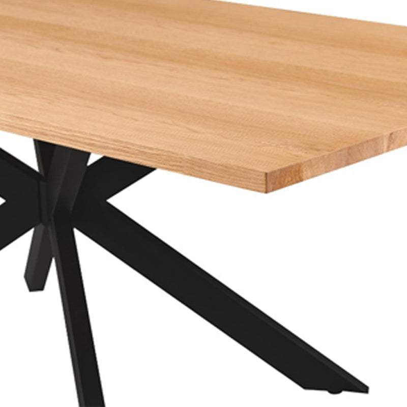 Barlow 7 Piece Timber Dining Suite - Black/Beige