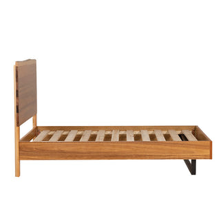 Baxter King Timber Bed - Blackwood