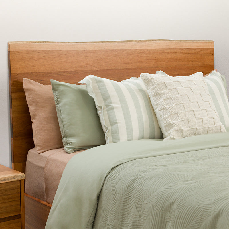 Baxter King Timber Bed - Blackwood