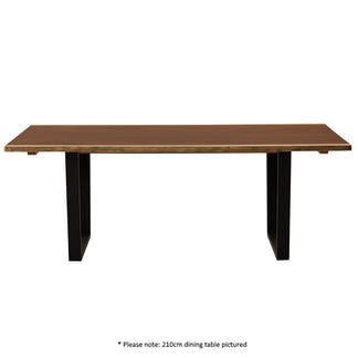 Baxter 180cm Timber Dining Table - Blackwood