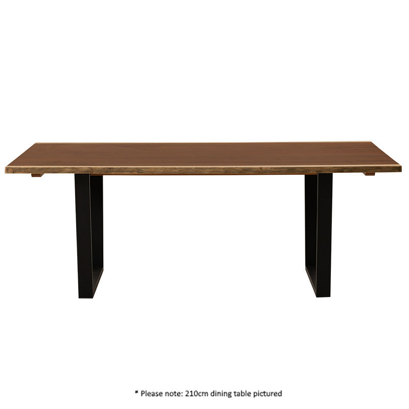 Baxter 180cm Timber Dining Table - Blackwood