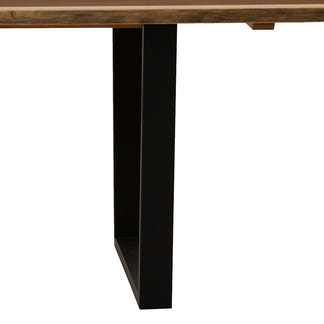Baxter 180cm Timber Dining Table - Blackwood