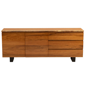Baxter 2100mm Timber Buffet - Blackwood