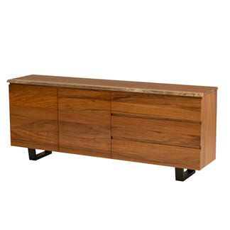 Baxter 2100mm Timber Buffet - Blackwood