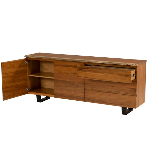 Baxter 2100mm Timber Buffet - Blackwood