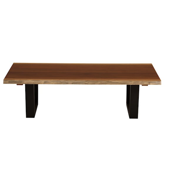 Baxter Live Edge Coffee Table - Blackwood