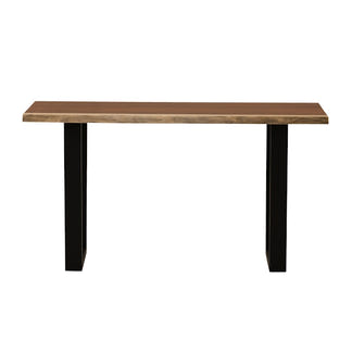 Baxter 140cm Live Edge Hall Table - Blackwood