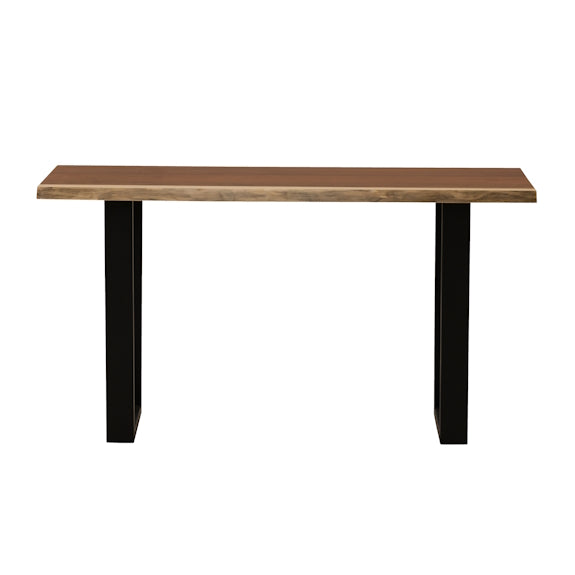 Baxter 140cm Live Edge Hall Table - Blackwood