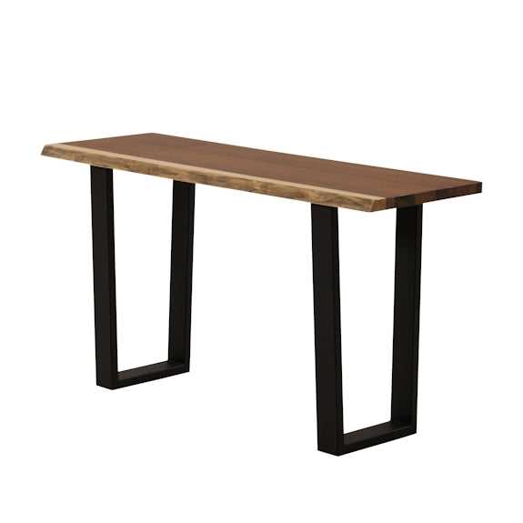 Baxter 140cm Live Edge Hall Table - Blackwood