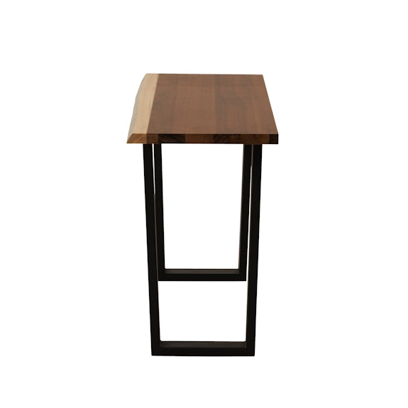 Baxter 140cm Live Edge Hall Table - Blackwood