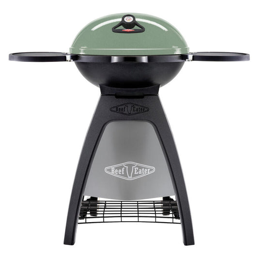 Bigg Bugg 2 Burner Benchtop BBQ with Trolley - Green