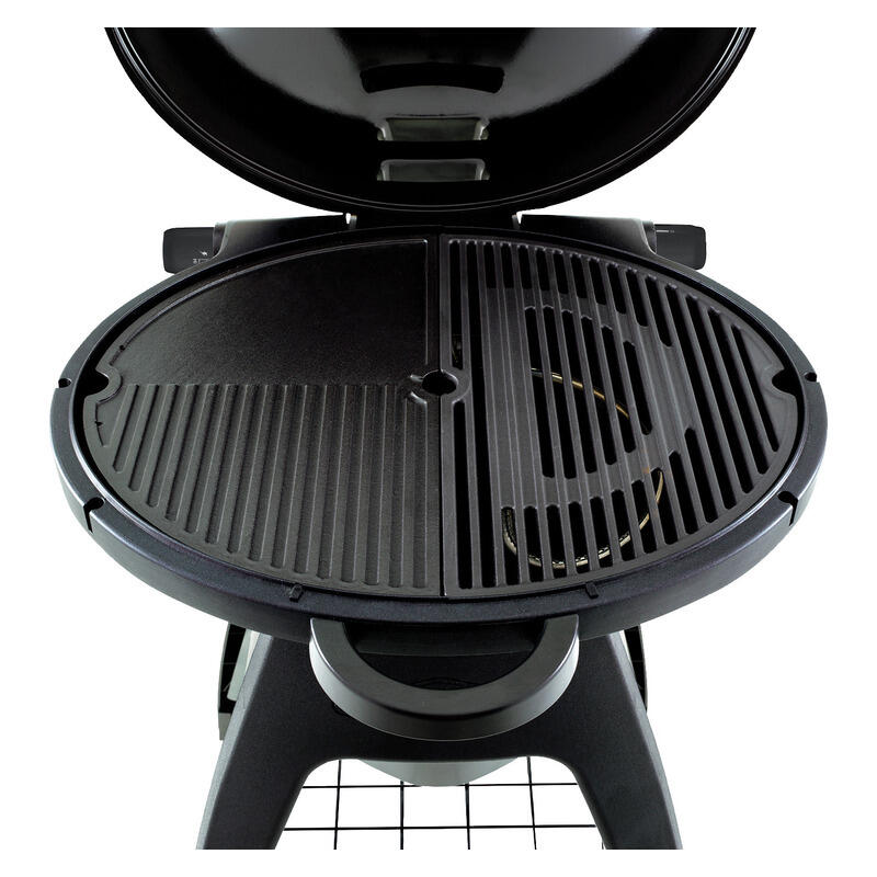 Bigg Bugg 2 Burner Benchtop BBQ with Trolley - Green