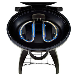 Bigg Bugg 2 Burner Benchtop BBQ with Trolley - Green